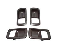 XUBOR Inside Brown Door Handle Trim Bezels Left Right, for Camry, 2.2L 2164CC L4 3.0L 2995CC V6 1992 1993 1994 1995 1996 Car Interior Door Handle(A Set Left Right Brown)