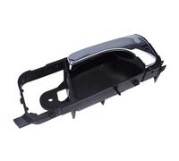 XUBOR Inside Chrome Door Handle Front Rear Left Right 96548063,96548064,8310185Z10, for Chevy, Lacetti Nubira Forenza 2003-2007 Car Interior Door Handle(Black Left)