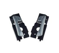XUBOR Inside Door Handle Chrome Front/Rear/Left/Right, for Accent 2012-2017 83610-1R000 83620-1R000 82620-1R000 82610-1R000 Car Interior Door Handle(Front Pair Chrome)