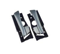 XUBOR Inside Door Handle Chrome Front/Rear/Left/Right, for Accent 2012-2017 83610-1R000 83620-1R000 82620-1R000 82610-1R000 Car Interior Door Handle(Rear Pair Chrome)