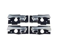 XUBOR Inside Door Handle Chrome Front/Rear/Left/Right, for Accent 2012-2017 83610-1R000 83620-1R000 82620-1R000 82610-1R000 Car Interior Door Handle(A Set of 4 Pcs Chrome)