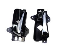XUBOR Inside Door Handle Chrome Front Rear Left Right, for Elantra, Touring 2.0L 82610-2L010 82620-2L010 83610-2L010 2009-2012 Car Interior Door Handle(Black Front Left and Right)