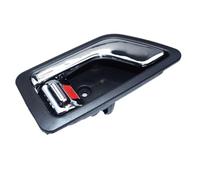 XUBOR Inside Door Handle Chrome Left & Right Kit, for Getz, for Click, for Dodge, for Brisa, 826101C000,826201C000 2002~2011 Car Interior Door Handle(Black Right Side)