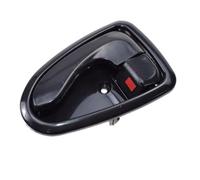 XUBOR Inside Inner Door Handle Front Rear Left Right, for Accent 1.6L 8261022001LG, 8262022001LG 2000-2006 Car Interior Door Handle(Black Left)