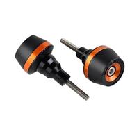 XUBOR Motorcycle Frame Sliders Falling Protector Crash Pads, for Fz6, for Fazer, S2 2004-2011 Motorbike Crash Bar Motorcycle Front Fork Crash Protector(Orange)