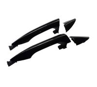 XUBOR Outer Door Handle Front Rear Left Right, for Elantra, 2013-2014, for Elantra, Coupe 826623X020 2011-2016 Car Interior Door Handle(Black Rear Left Right)