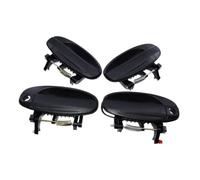 XUBOR Outside Door Handles Front Rear Left Right Black 96541631 96541632, for Chevy, for Chevrolet Aveo 2004-2009 96583053,96583052 Car Interior Door Handle(Black A Set for 4 Sides)