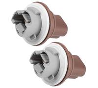 XUBOR Park and Turn Signal Light Socket Holder No.68030801AA, for Dodge, Grand Caravan 3.6L 2011-2020 Brown Taillight Bracket