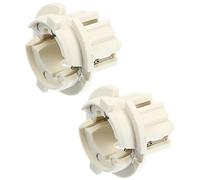 XUBOR Tail Left Right Outer Brake Light Lamp Bulb Socket Holder 63216943036, for BMW, 325i 328i E36 1992-1998 ABS White Taillight Bracket
