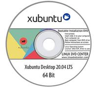 Xubuntu Linux 20.04 LTS "Focal Fossa" (64Bit) - Bootable Linux Installation DVD