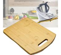 XUBX Countertop Appliance Slider with Wheel, Bamboo Appliance Slider, Sliding Tray for Coffee Maker, Kitchen Countertop Appliance Rolling Tray, Coffee Pot Slider Tray with Rubber Wheels