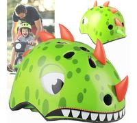 XUBX Kids Bike Helmet, Boys Girls Lightweight Bike Helmet for Cycling Scooter Skating, Age 1-5 Year Olds, Comfortable Dial Fit Adjust, Ventilated Shell for Cooling Suitable for Head Sizes 50-54 cm
