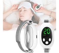 XUBX Sleep Aids for Adults Calm Carry, Portable USB Charging Microcurrent Instrument, Chill Pill Device Microcurrent Sleep Aids for Insomnia, with Comfortable Adjustable Strap for Anxiety Relief