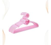 XUCHIL 10pcs Kids Clothes Hangers Heart Shape Clothes Hangers Clothes Hangers Skid Resistance Coat Hangers Trouser Hangers