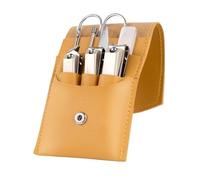 XUCHIL 8Pcs Nail Clippers Manicure Kit Manicure Set Stainless Steel Travel Nail Care Kit Professional Pedicure Grooming Kit with Portable Leather Case Nail Care Tools