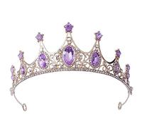XUCHIL Handmade Small Crystal Kids Tiaras Crowns for Wedding Bride Party Diadems Rhinestone Head Ornaments Fashion Accessories Wedding Headban (Style : A)