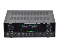 XUCS Stereo Audio Amplifier, 7 Channel 1200W High-Power Bluetooth 5.2 HiFi AV Amplifier, with Remote Control Support FM USB SD Cards, for Home Speakers and Karaoke
