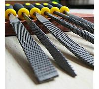 Xucus Mini File Set Microtech Needle Rasp Filling Tool Woodworking Files Hobby Hand Diy Folder Metal Filing Flat Wood Carving Tools - (Color: CD-140)