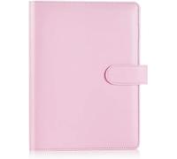 XUCZHAI A5/A6 Budget Binder Planner Notebook Cover PU Loose-leaf Handbook 6 Holes Diary Agenda Paper(Briwb,A6)