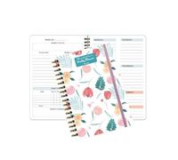 XUCZHAI A5 Planner Efficiency Weekly Schedule Book Straps Notebook For Business Office School Travel