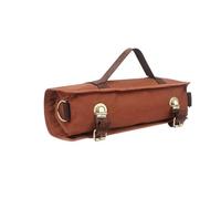 XUCZHAI Bartender Bag Toolkit Portable Bar Anti-Slip Canvas Tool Bag Bartender Travel Bag Cocktail Shaker Wine Set Storage Bag for Storage Travelling Camping Picnic Parties(Brown)