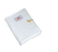 XUCZHAI Cloth Noodle Hand Ledger Small Fresh Style Notebook Simple Girl Square Loose-leaf(A5-4)