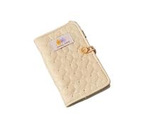 XUCZHAI Cloth Noodle Hand Ledger Small Fresh Style Notebook Simple Girl Square Loose-leaf(A6-9)