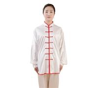 XUCZHAI Embroidery Tai Chi Clothing, Classical Style Practice Men's And Women's Martial Arts Performance Wushu(Color 08,XXL)