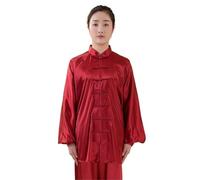 XUCZHAI Embroidery Tai Chi Clothing, Classical Style Practice Men's And Women's Martial Arts Performance Wushu(Color 06,XXXL)