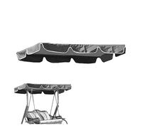 XUCZHAI Garden Outdoor Swing Chair Cover Porch Ceiling Bench Canopy Replacement Canopy Balcony Sun Shade Swing Seat Cover Sun Shelter For Garden Patio Yard(74x45)