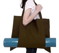 XUCZHAI Multifunction Canvas Yoga Bag, Gym Mat Bag,Big Capacity Yoga Backpack, Pilates Mat Storage Bag, Mat Carriers(Color-13)