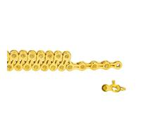 XUCZHAI Road Bike Gold Chain 6/7/8s 9s 10s 11s 12s Speed Universal Current With Missing Link(9s Gold SL)