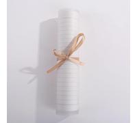 XUCZHAI Ultra-thin Soft Rollable Loose-leaf Removable Binder A5 B5 Handbook Notepad Notebook Light Paper(White,A5)