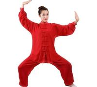 XUCZHAI Unisex Tai Chi Taiji Kung Fu Uniforms Embroidery Clothing Shaolin Wushu Morning Exercise Costumes(Color 6,XS(old))