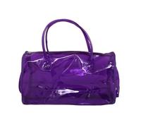 XUDHUIA Practical PVC Bag Large Capacity Shoulder Handbag Crossbody Bags For Neatly Arranging Bathroom Essential Storage Bag