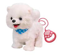 XUDHUIA Robot Dogs Realistic, Wuffy Robot Dog, Interactive Walking Plush Robots Dog Toys with Touch Sensing, Voice Mimic, LifelikeSounds, Tongue & Licking Motion, Leash Remote, Battery Powered Puppy