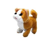 XUDHUIA Robot Dogs Realistic, Wuffy Robot Dog, Wuffy Robo-t Puppy, Interactive Walking Plush Robots Dog Toys with Touch Sensing, Voice Mimic, LifelikeSounds, Leash Remote, Battery Powered Puppy