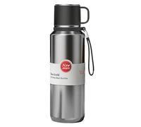 XUDREZ Thermal Flask 1 L - Keeps 24 Hours Hot and Cold Drinks - 316 Stainless Steel Water Bottle with Layered Filter, Leakproof Vacuum Insulated Bottles with Lid Serves As A Cup for Tea Work Milk