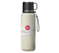XUDREZ Thermal Flask 1 L - Keeps 24 Hours Hot and Cold Drinks - 316 Stainless Steel Water Bottle with Layered Filter, Leakproof Vacuum Insulated Bottles with Lid Serves As A Cup for Tea Work Milk