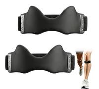 XUDUOO 2 Pack Knee Strap, Silicone V Shaped Knee Support for Men/Women | Adjustable Patella Tendon Knee Strap with 3D Cushion, Knee Brace for Running, Hiking, Jumpers, Knee, Basketball, Daily Use