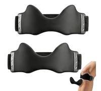 XUDUOO 2 Pack Knee Strap, Silicone V Shaped Knee Support for Men/Women, Adjustable Patella Tendon Knee Strap with 3D Cushion, Knee Brace for Running, Hiking, Jumpers, Knee, Basketball, Daily Use