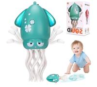 XUDUOO Dancing Octopus Toy, Baby Toys Crawling Walking Octopus Toys With Musical Light for Boys And Girls, Automatic Obstacle Avoidance Sensory Sound Toys Toddler Birthday Gifts