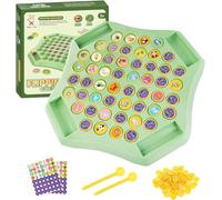 XUDUOO Flip Match Board Game Memory Game, Fun Chess Board for Kids, Interactive Funny Educational Toy, Childrens Board Games Party Games for Family Night, Christmas