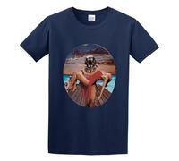 XUE BAN 10Cc Deceptive Bends Mens Cotton Tshirt Size L Navy Blue