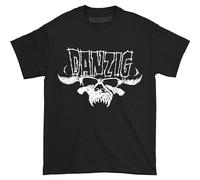 Xue Fu Rong Danzig Skull and Logo T Shirt T-Shirt Black 3XL