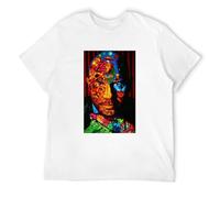 Xue Fu Rong Joe Rogan Reaching Out from The Kali Yuga t-Shirt DMN Black T-Shirt White 3XL