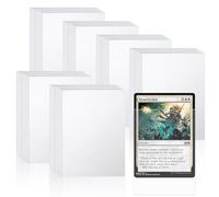 xuefenfei 300 PCS Trading Card Sleeves, Standard Clear Penny Sleeves, 66 x 91 mm Card Protector for Pokemon, Magic, MTG, TCG, Yugioh, Mini Photo, Sports Cards (transparent)
