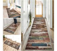 XUEGAIXIA Hallway Runner Rug Non-Slip Kitchen Rugs Washable Hallway Hall Runner 110 x 280 cm Narrow Rugs Heavy Duty Runner Rug for Entryway Floor Carpet Runner for Kitchen Hallway Bedroom Living Room