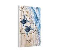Xuejiaku Light Switch Cover Plate Sea Beach Turtle Blue Ocean Wave Animal 1 Gang Blank No Device Decorative Outlet Covers Electrical Wall Plate Switchplate for Bathroom Bedroom Decor