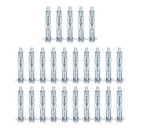 XUELIYUN 25pcs M4×32 Plasterboard Fixings Hollow Wall Anchor Dry Wall Anchor Screws Heavy Duty Hollow Wall Anchors Metal Fixings Anchors Plugs Expansion Screw Bolts for Drywall Sheetrock Wall Fixings